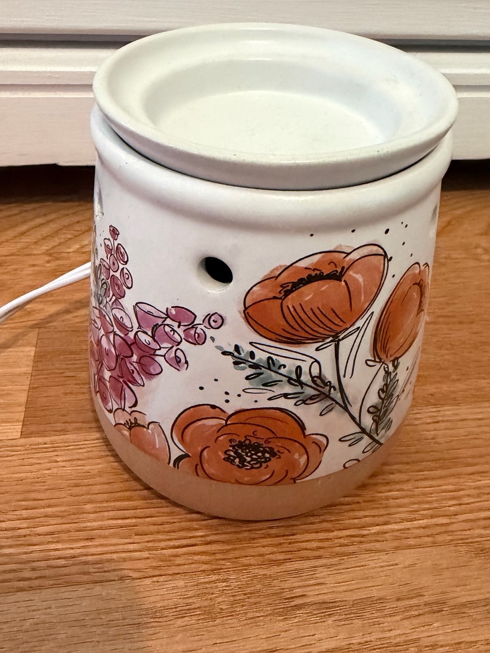 Scentsationals Freckled Floral Full Size Wax Warmer